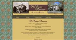 Desktop Screenshot of mchenrymansion.org